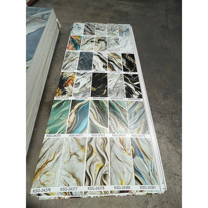 Pvc Uv Marble Sheet 2.6mm Thickness