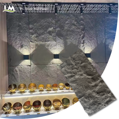 Folheado de penhasco estratificado linear