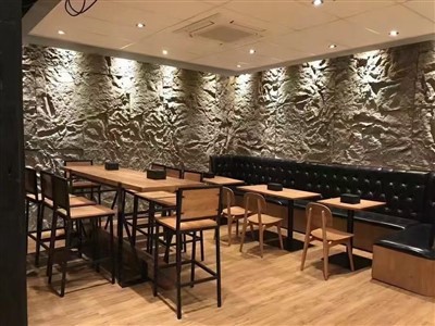 Painel de pedra falsa PU de alta densidade