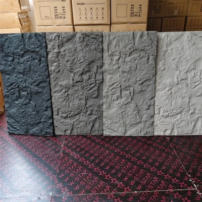 Folheado de pedra PU leve ecológico realista